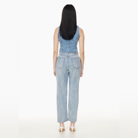 DENIM FORUM The Joni High Rise Loose Size 27 - Picture 6 of 6